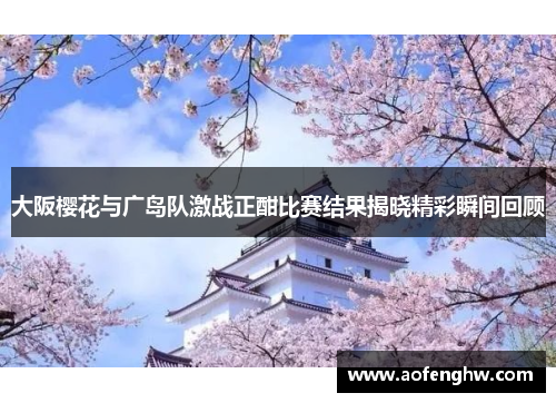 大阪樱花与广岛队激战正酣比赛结果揭晓精彩瞬间回顾